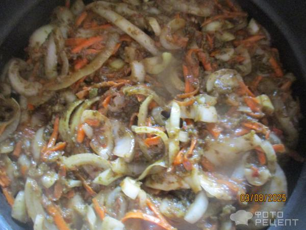 Рецепт: Курица тушеная в сливовом соусе и "русским" песто - в мультиварке-скороварке Рецепт: Курица тушеная в сливовом соусе и "русским" песто - в мультиварке-скороварке