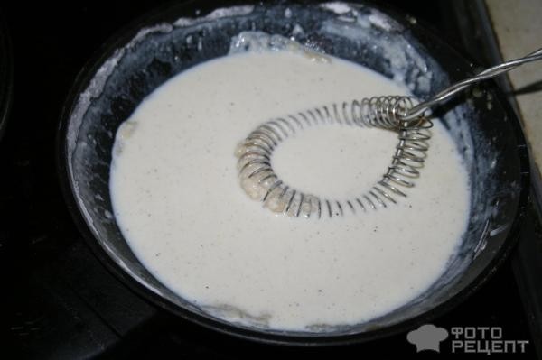 Рецепт: Греческая мусака - С маринованными баклажанами и фаршем из куриного филе Рецепт: Греческая мусака - С маринованными баклажанами и фаршем из куриного филе
