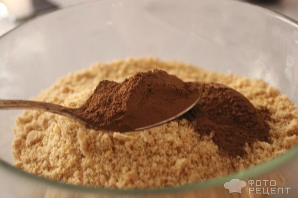 Рецепт: Шоколадный рулет без выпечки - с мандаринами внутри! Рецепт: Шоколадный рулет без выпечки - с мандаринами внутри!