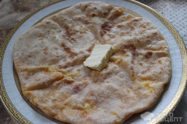 Рецепт: Хычины - с тыквой и сыром Рецепт: Хычины - с тыквой и сыром