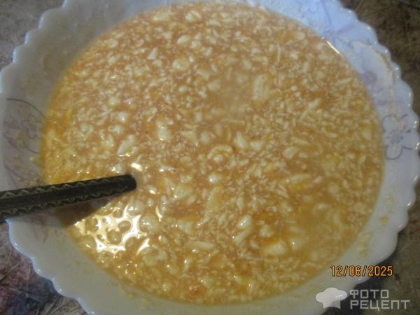 Рецепт: Картофель с фрикадельками в духовке - под соусом Рецепт: Картофель с фрикадельками в духовке - под соусом