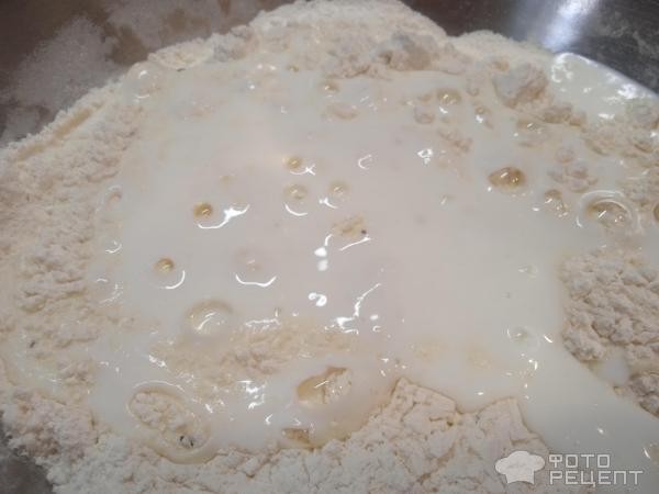 Рецепт: Ленивый пирог с яйцом и зеленым луком - и сыром Рецепт: Ленивый пирог с яйцом и зеленым луком - и сыром