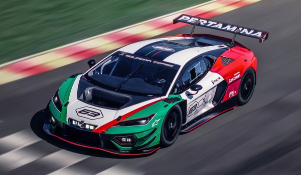 Гоночный Lamborghini Temerario GT3: без гибридного довеска Гоночный Lamborghini Temerario GT3: без гибридного довеска
