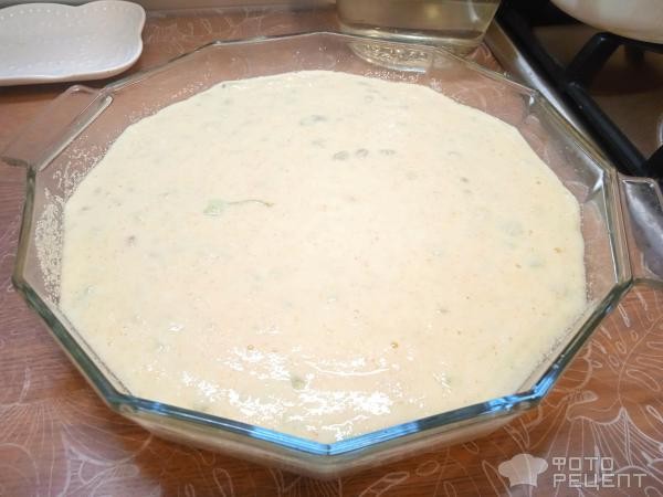 Рецепт: Сезонный пирог из ревеня - в стиле манника, вкусно по домашнему Рецепт: Сезонный пирог из ревеня - в стиле манника, вкусно по домашнему