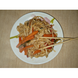 Рецепт: Удон с овощами и курицей - Суп с лапшой удон с курицей, яйцом и овощами. Ужин в азиатском стиле. Рецепт: Удон с овощами и курицей - Суп с лапшой удон с курицей, яйцом и овощами. Ужин в азиатском стиле.