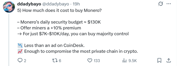 Monero «Экономическая атака» увидела сильную реакцию сообщества Monero «Экономическая атака» увидела сильную реакцию сообщества