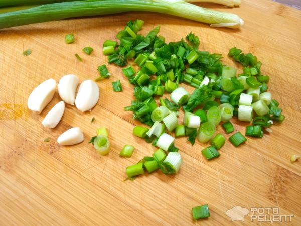 Рецепт: Суп куриный с овощами и зеленью - с ревенем и шпинатом Рецепт: Суп куриный с овощами и зеленью - с ревенем и шпинатом