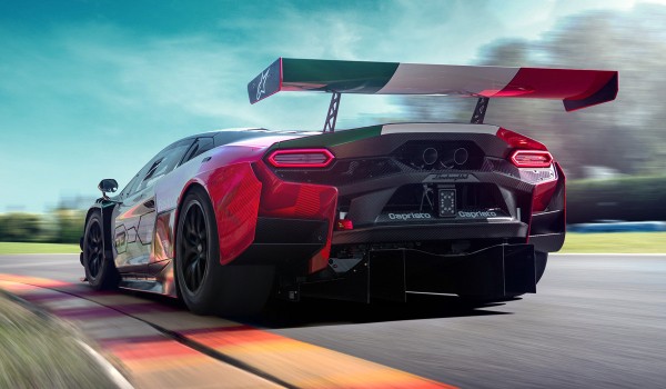 Гоночный Lamborghini Temerario GT3: без гибридного довеска Гоночный Lamborghini Temerario GT3: без гибридного довеска