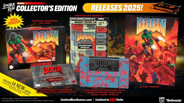 
                DOOM — круче на SNES. Limited Run открыла предзаказы на «невозможный» картридж с новыми уровнями и вибрацией геймпада
            