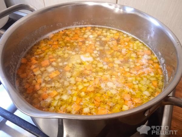 Рецепт: Суп летний из ревеня - и стебли и листья Рецепт: Суп летний из ревеня - и стебли и листья