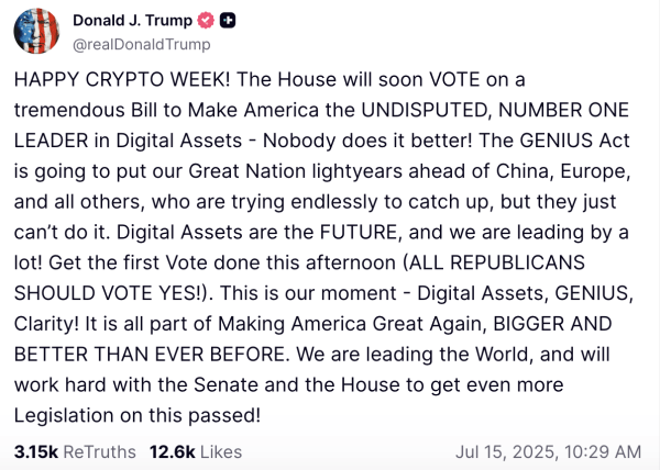 Трамп призывает к гениальному акту принять участие во вторник, несмотря на сообщения о последующем голосовании Трамп призывает к гениальному акту принять участие во вторник, несмотря на сообщения о последующем голосовании