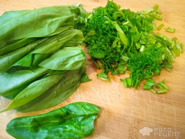 Рецепт: Овощной суп с сосисками - и шпинатом Рецепт: Овощной суп с сосисками - и шпинатом