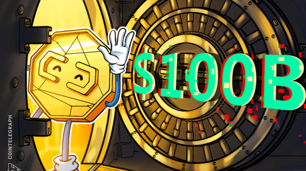 Криптовалюта казначейства пересекает 100 млрд долларов, казначейства Eth превзошли 4 млрд долларов