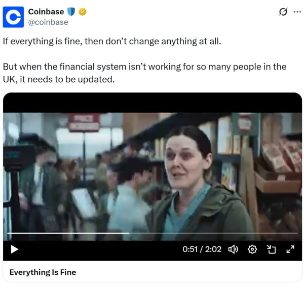 Coinbase Mocks Economy UK как 44% сталкиваются с финансовой борьбой Coinbase Mocks Economy UK как 44% сталкиваются с финансовой борьбой