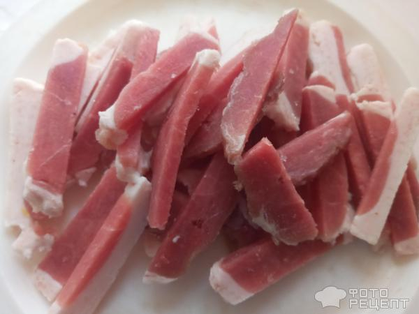 Рецепт: Черная рисовая лапша с уткой и овощами - На скорую руку Рецепт: Черная рисовая лапша с уткой и овощами - На скорую руку