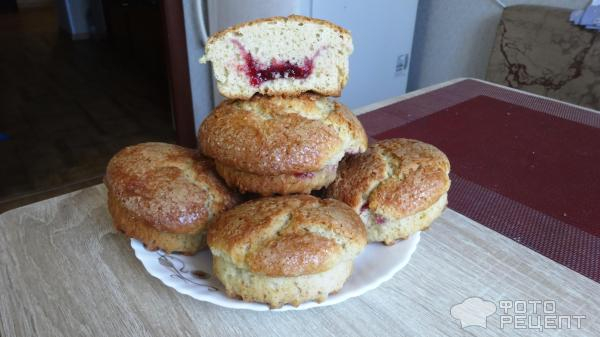 Рецепт: Кекс с начинкой из клюквенного желе - Простые и очень вкусные. Рецепт: Кекс с начинкой из клюквенного желе - Простые и очень вкусные.