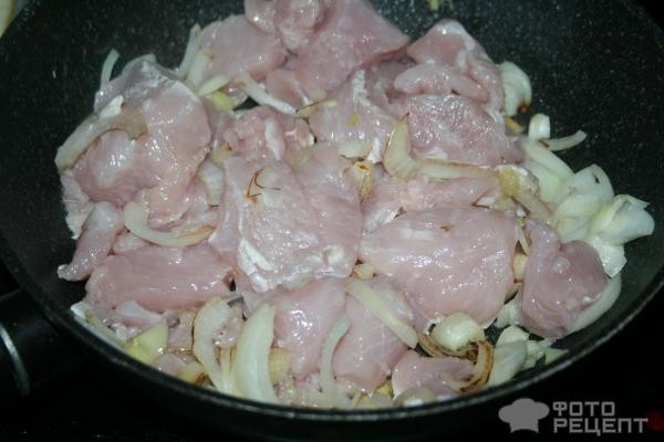 Рецепт: Индейка с овощами - с любистоком Рецепт: Индейка с овощами - с любистоком