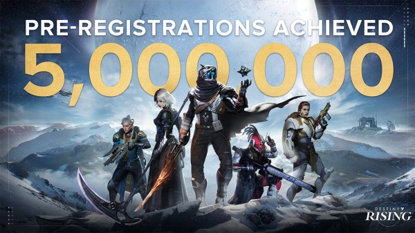 Мобильный шутер Destiny: Rising почти достиг 6 миллионов предрегистраций
             
                Мобильный шутер Destiny: Rising почти достиг 6 миллионов предрегистраций