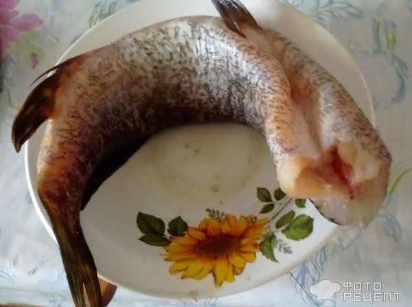 Рецепт: Фаршированная щука - С манной крупой. Рецепт: Фаршированная щука - С манной крупой.