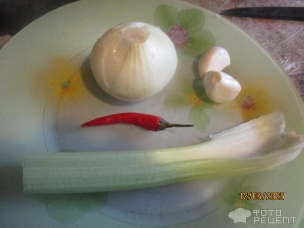 Рецепт: Картофель с фрикадельками в духовке - под соусом Рецепт: Картофель с фрикадельками в духовке - под соусом