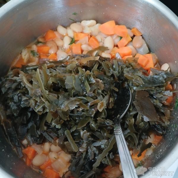 Рецепт: Вегетарианский пп-паштет из морской капусты и белой фасоли - Полезные рецепты с морской капустой. Бутерброды с паштетом из морской капусты. Рецепт: Вегетарианский пп-паштет из морской капусты и белой фасоли - Полезные рецепты с морской капустой. Бутерброды с паштетом из морской капусты.