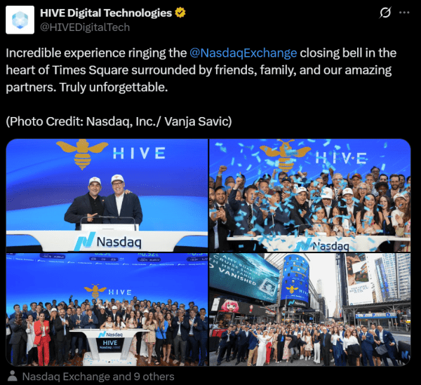 Hive Digital Technologies ускоряет AI Pivot с эксклюзивным расширением $100 млн. Hive Digital Technologies ускоряет AI Pivot с эксклюзивным расширением $100 млн.