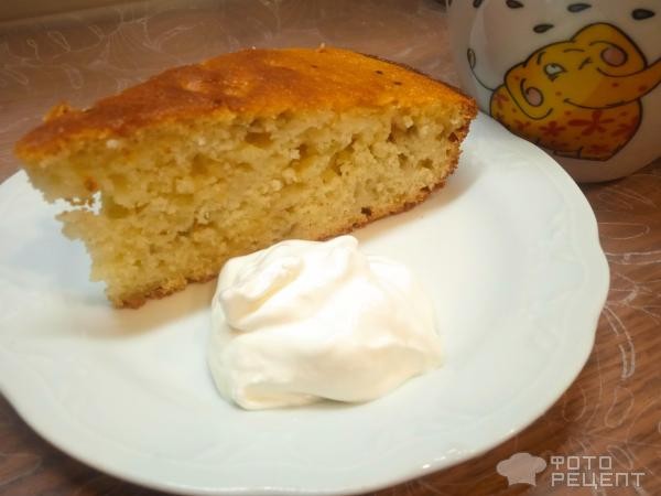 Рецепт: Сезонный пирог из ревеня - в стиле манника, вкусно по домашнему Рецепт: Сезонный пирог из ревеня - в стиле манника, вкусно по домашнему
