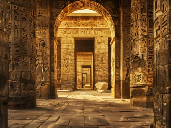 На древнеегипетской гробнице найден отпечаток руки возрастом 4000 лет