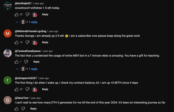 Криптовалютная торговля ботом -аферами жертв на YouTube Криптовалютная торговля ботом -аферами жертв на YouTube
