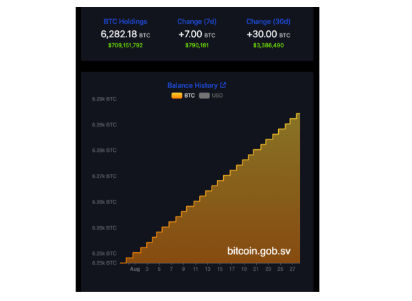 El Salvador’s Bitcoin Holdings 1 млрд долларов El Salvador’s Bitcoin Holdings 1 млрд долларов
