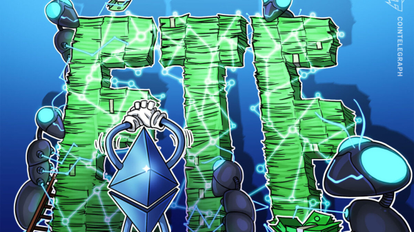Ether ETFS после записи притока $1B Ether ETFS после записи притока $1B