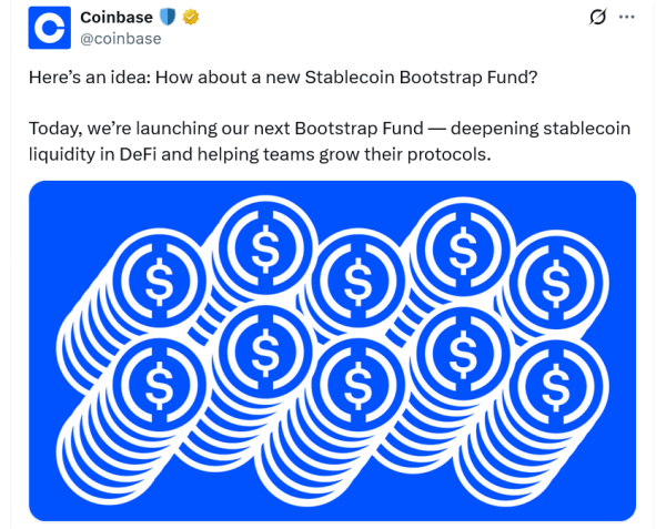 Coinbase Revising Stablecoin Fund для повышения USDC в Defi Coinbase Revising Stablecoin Fund для повышения USDC в Defi