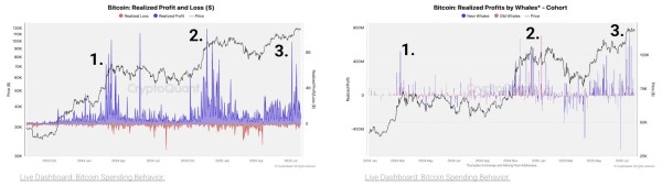Биткоин с привлечением прибыли, когда новые киты осознают миллиарды