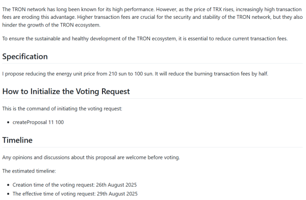 Предложение Tron 789 приближается Предложение Tron 789 приближается