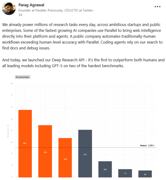 Бывший генеральный директор Twitter Parag Agrawal открывает AI Startup Бывший генеральный директор Twitter Parag Agrawal открывает AI Startup