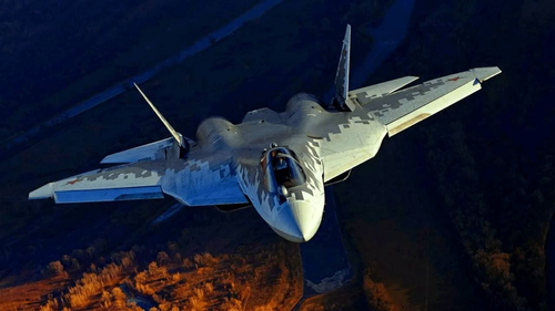 Российский истребитель пятого поколения Су-57 оснащён гиперзвуковым оружием Российский истребитель пятого поколения Су-57 оснащён гиперзвуковым оружием