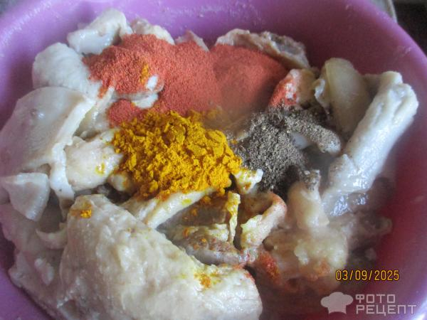 Рецепт: Закуска из свиной шкурки - острая закуска Рецепт: Закуска из свиной шкурки - острая закуска
