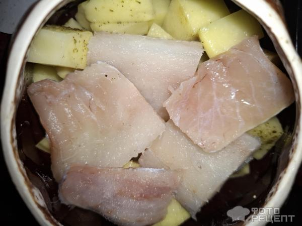 Рецепт: Филе минтая запеченое с картофелем - Вкусная диета. Рецепт: Филе минтая запеченое с картофелем - Вкусная диета.