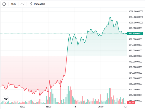 Инвестор Cryptocurrence в течение 8 лет сокращает 1 тыс. Долл. США, так как BNB достигает 1000 долларов США ATH Инвестор Cryptocurrence в течение 8 лет сокращает 1 тыс. Долл. США, так как BNB достигает 1000 долларов США ATH