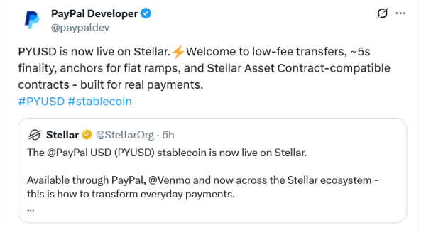 PayPal добавляет StableCoin в Tron, Avalanche и 6 других цепей PayPal добавляет StableCoin в Tron, Avalanche и 6 других цепей