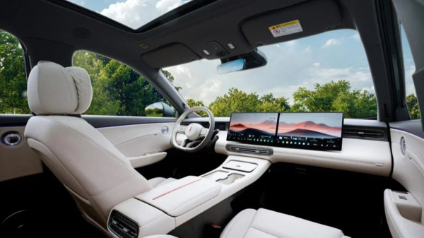 Представлен гибридный кроссовер Hongqi HS6 Представлен гибридный кроссовер Hongqi HS6