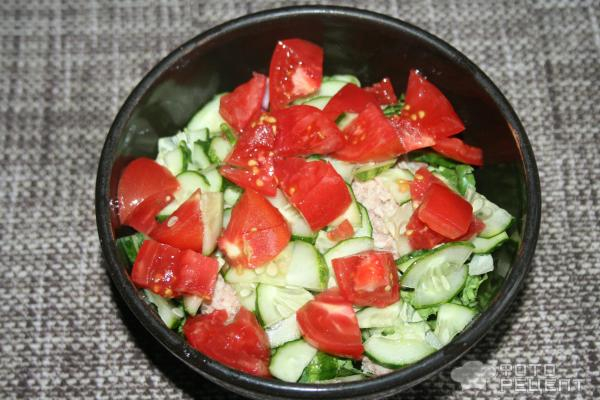 Рецепт: Салат с тунцом и вареными яйцами - Очень легкий и быстрый в приготовлении Рецепт: Салат с тунцом и вареными яйцами - Очень легкий и быстрый в приготовлении
