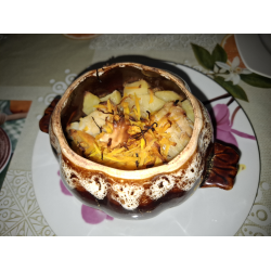 Рецепт: Филе минтая запеченое с картофелем - Вкусная диета. Рецепт: Филе минтая запеченое с картофелем - Вкусная диета.