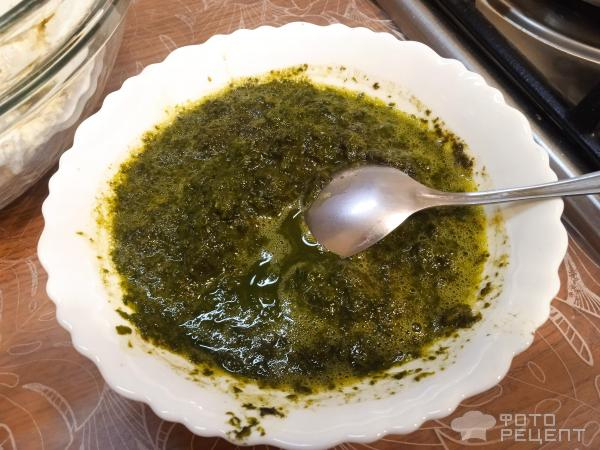 Рецепт: Тортик на сковородке - с творогом и щавелем Рецепт: Тортик на сковородке - с творогом и щавелем