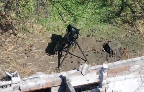 Десантники «Днепра»  уничтожили американский гранатомет МК-19 с расчетом ВСУ в Запорожской области Десантники «Днепра»  уничтожили американский гранатомет МК-19 с расчетом ВСУ в Запорожской области