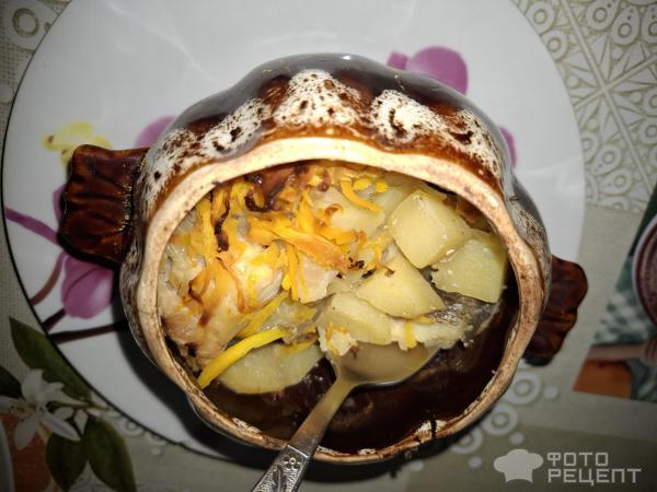 Рецепт: Филе минтая запеченое с картофелем - Вкусная диета. Рецепт: Филе минтая запеченое с картофелем - Вкусная диета.