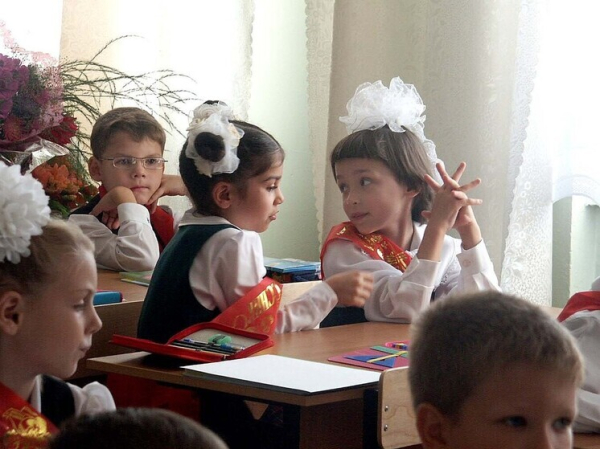 От вида отремонтированной школы в Долгопрудном всем стало плохо