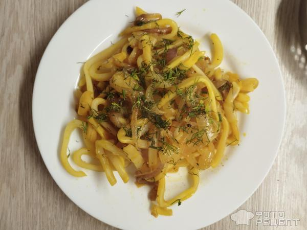 Рецепт: Кальмары жареные с луком - Полезный морепродукт для всей семьи! Рецепт: Кальмары жареные с луком - Полезный морепродукт для всей семьи!