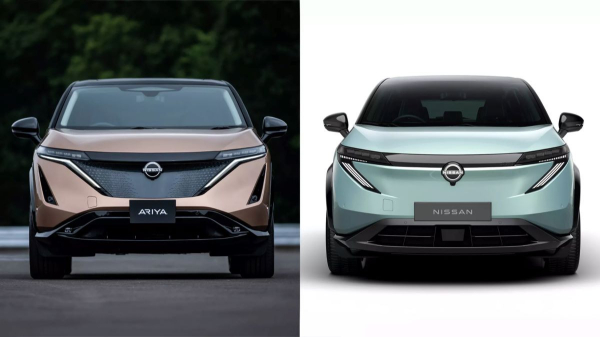 На подходе обновленный кроссовер Nissan Ariya  На подходе обновленный кроссовер Nissan Ariya
