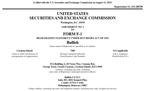Бычий повышает цель IPO до 4,8 млрд. Долл. США по мере роста институциональной криптовалюты. Бычий повышает цель IPO до 4,8 млрд. Долл. США по мере роста институциональной криптовалюты.